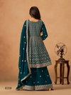 Aanaya Vol 233 By Dani Faux Georgette Top With Plazo Dupatta Wholesale Market In Surat With Price